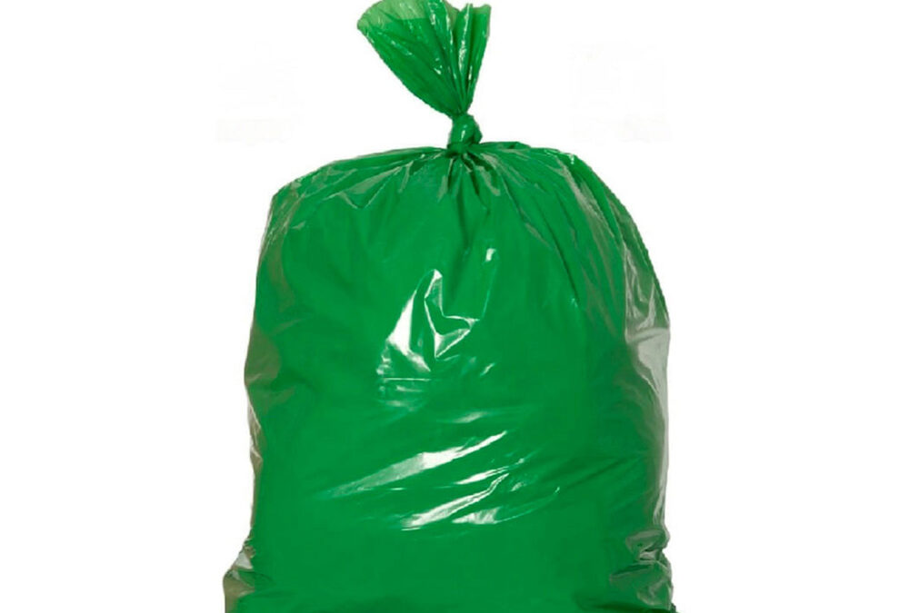 Sac poubelle vert